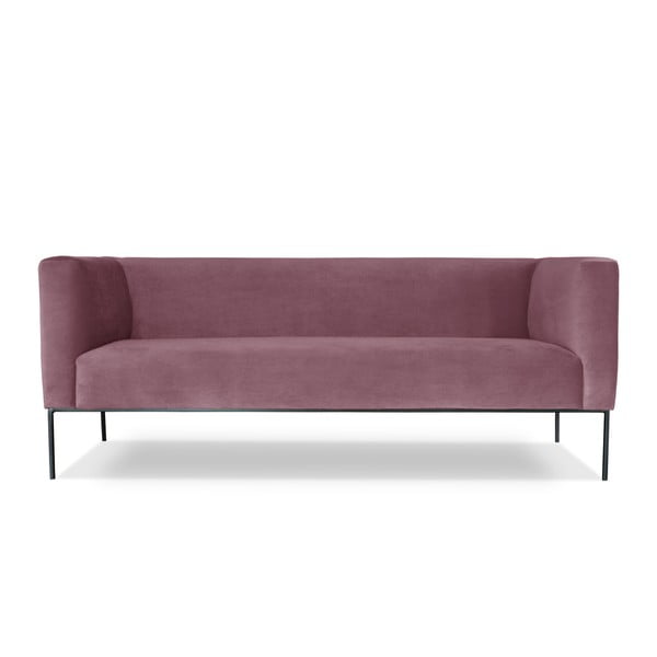 Canapea cu 3 locuri Windsor & Co. Sofas Neptune, roz