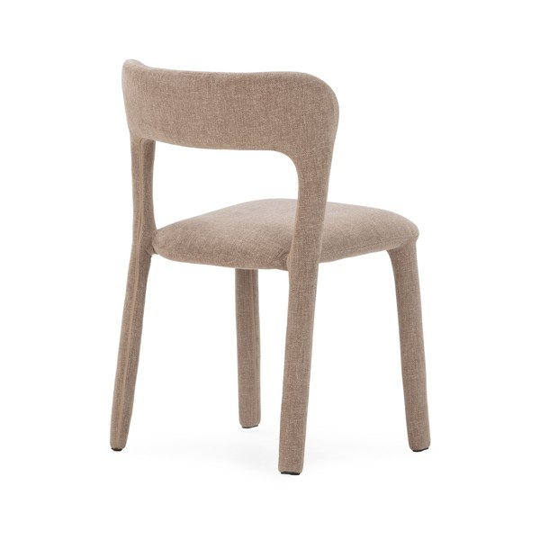 Scaun de living gri deschis tapițat Lilia – MOME-image-3