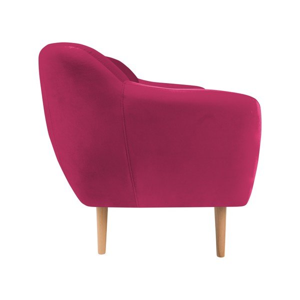 Canapea cu 2 locuri Mazzini Sofas AMELIE, roz-image-4