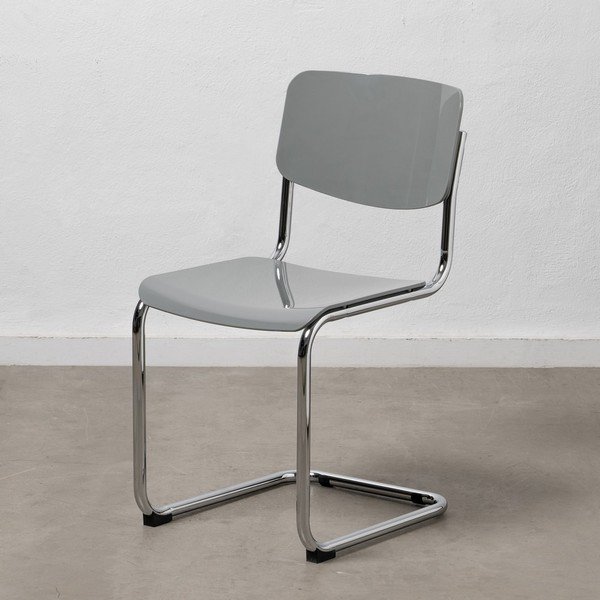 Scaune de dining gri 4 buc. Chrome – Ixia-image-2