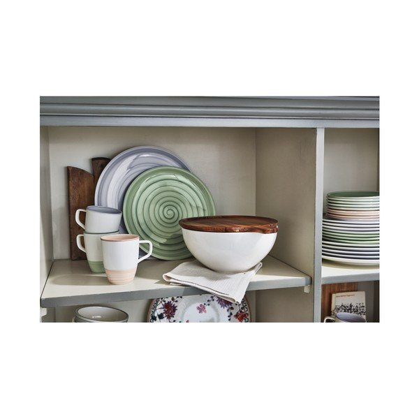 Cană din porțelan Villeroy & Boch Artesano Nature, 0,38 l, verde-alb-image-1