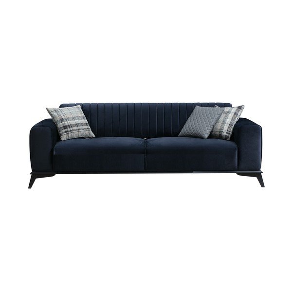 Canapea albastru-închis 220 cm Lisa – Balcab Home