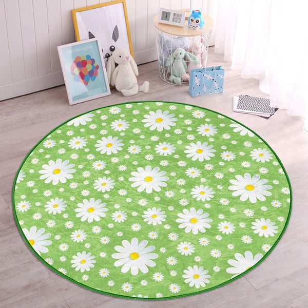 Covor pentru copii verde ø 120 cm Comfort – Mila Home-image-2