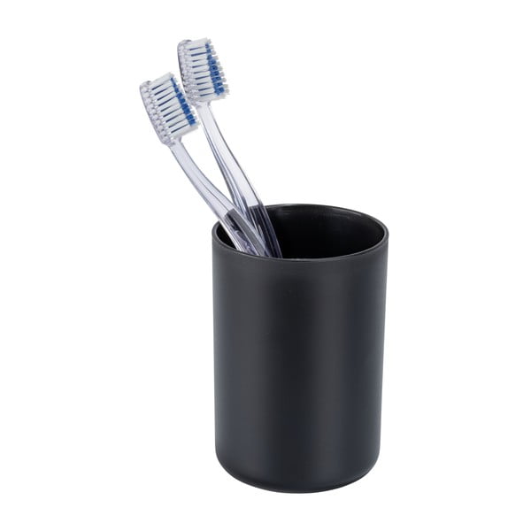 Set de accesorii de baie negru din plastic Fano – Allstar-image-3