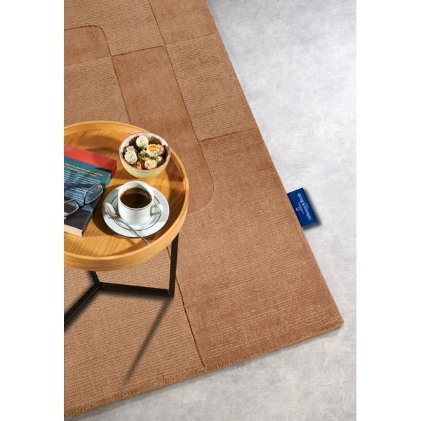 Covor maro țesut manual din lână 120x170 cm Charlotte – Villeroy&Boch-image-2