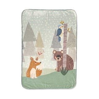 Pătură pentru copii din microfibră 140x110 cm Harvestwood – Moshi Moshi