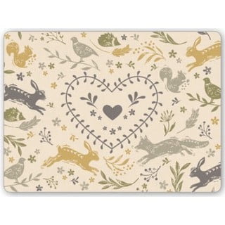 Set 4 suporturi pentru farfurie 29x21 cm Woodland - Cooksmart ®