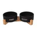 Set boluri cu suport pentru câini din ceramică ø 13 cm Dog Fantasy – Plaček Pet Products