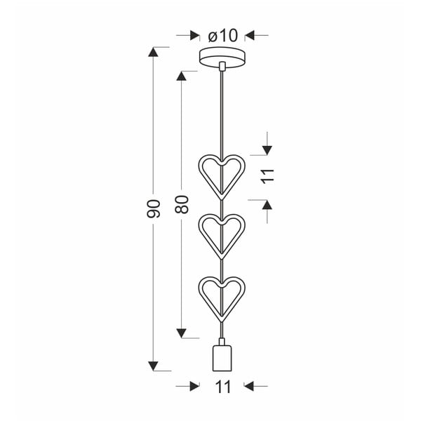 Corp de iluminat pentru copii alb/albastru cu abajur din metal Single – Candellux Lighting-image-2