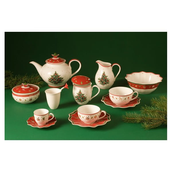 Ceașcă din porțelan alb cu motiv de Crăciun Villeroy & Boch-image-2