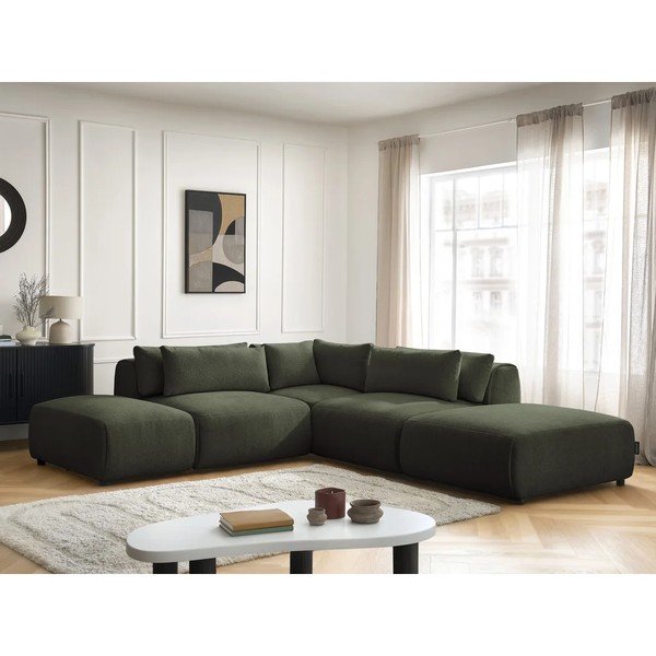Colțar modular verde reglabil Jana – Bobochic Paris-image-1