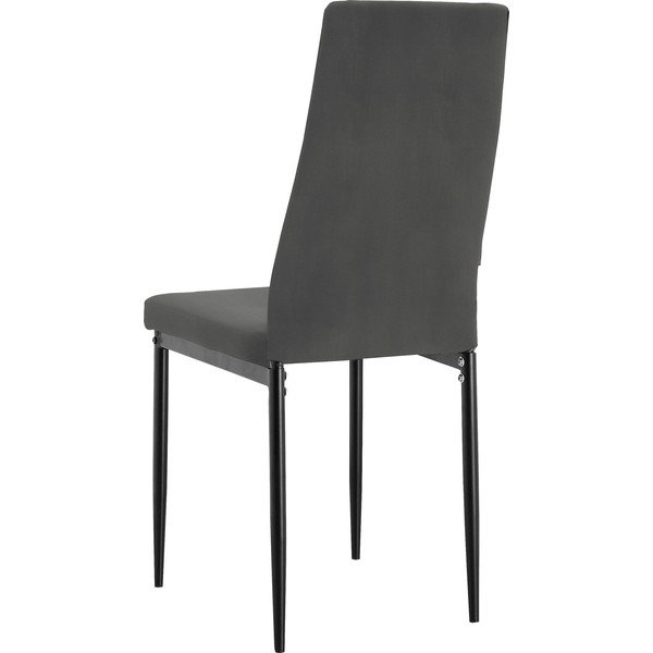 Scaun de dining negru din imitație de piele Kelly – Støraa-image-3