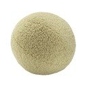 Pernă decorativă pentru copii verde cu tapițerie din țesătură bouclé Ball – Wigiwama