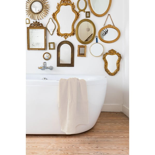 Prosop de mâini Tiseco Home Studio, 50 x 100 cm, bej deschis-image-1