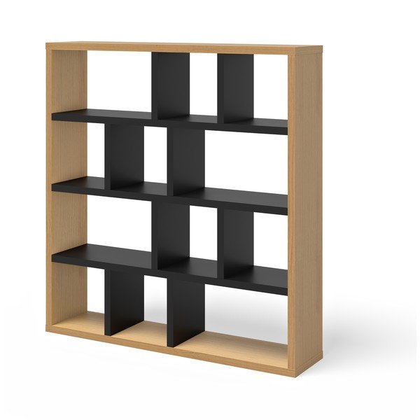 Bibliotecă cu aspect de lemn de stejar 150x159 cm Berlin – TemaHome-image-2