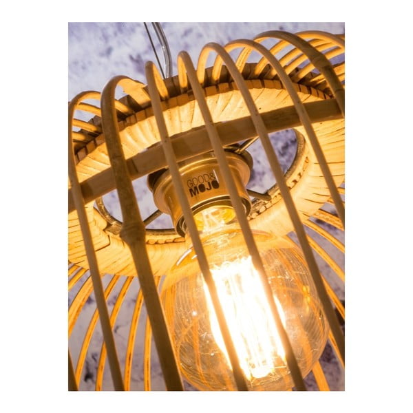 Lustră cu abajur din bambus Good&Mojo Borneo-image-3