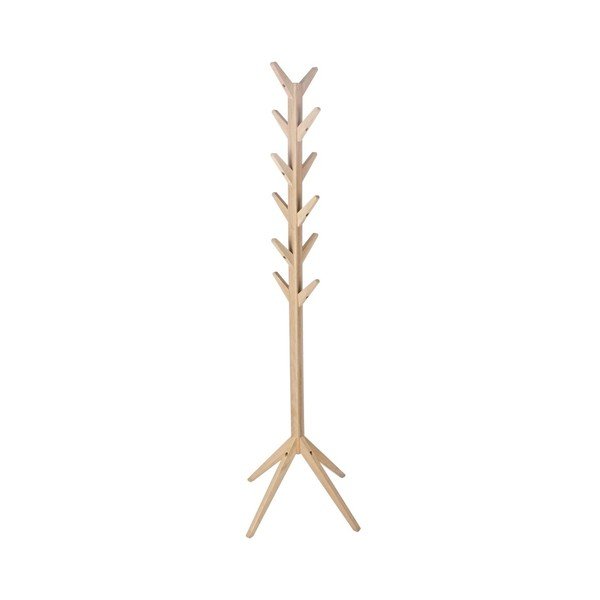 Cuier în culoare naturală deschisă din lemn de stejar 60x169 cm Daiki – Yes Everyday