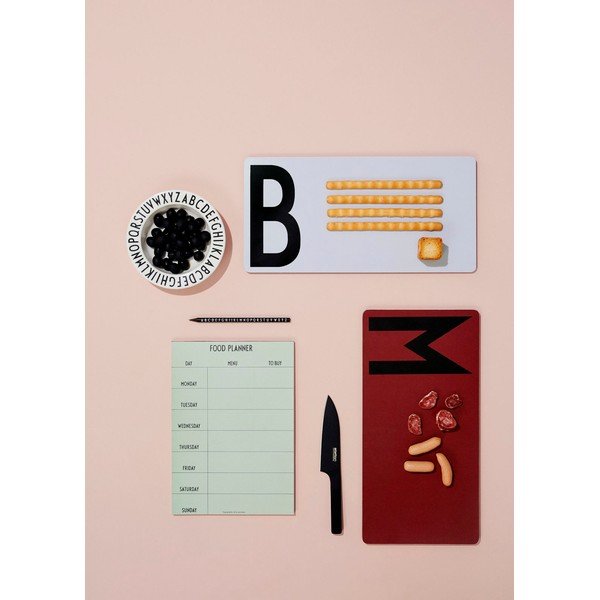 Planificator săptămânal de mese Design Letters Food, verde-image-1