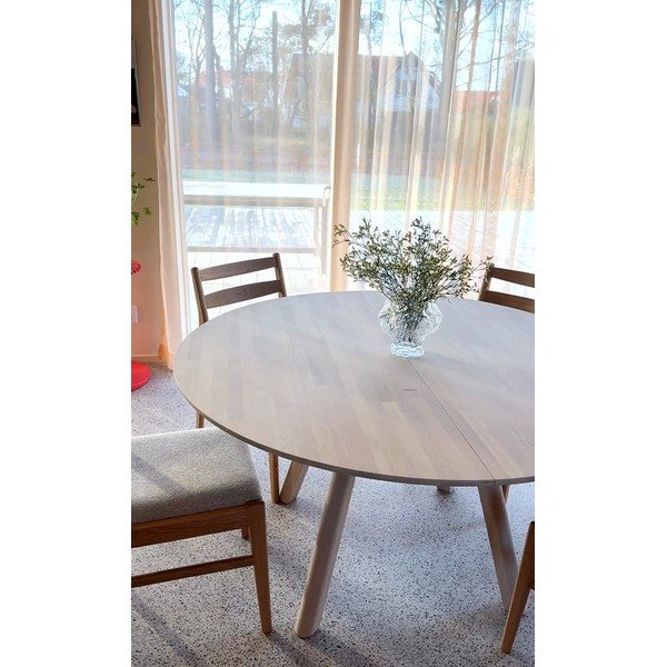 Extensie pentru masă din lemn de stejar 140x50 cm Clapperton – Rowico-image-2