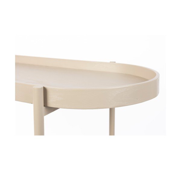 Masă consolă bej 39x85 cm Amaya – White Label-image-4