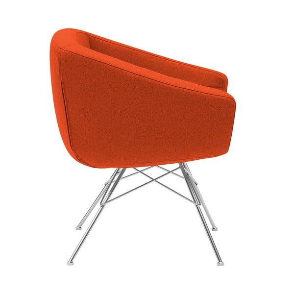 Fotoliu Softline Aiko, portocaliu-image-3