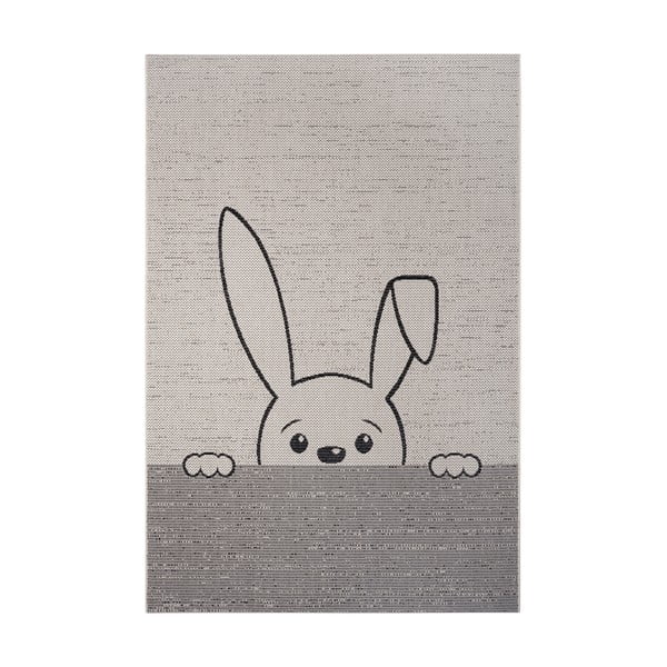 Covor pentru copii Ragami Bunny, 160x230 cm, crem