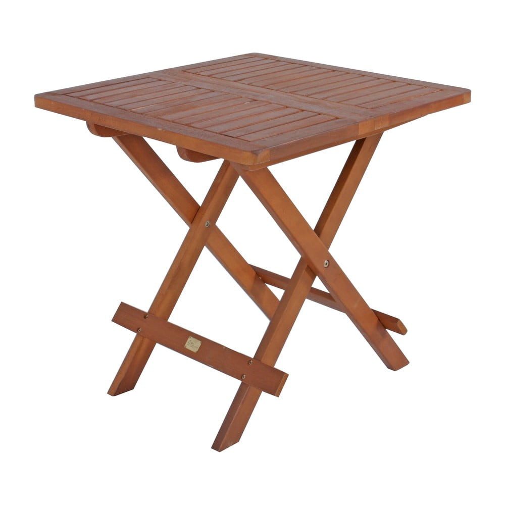 Masă auxiliară de grădină din lemn de acacia 50x50 cm Cleveland – Garden Pleasure