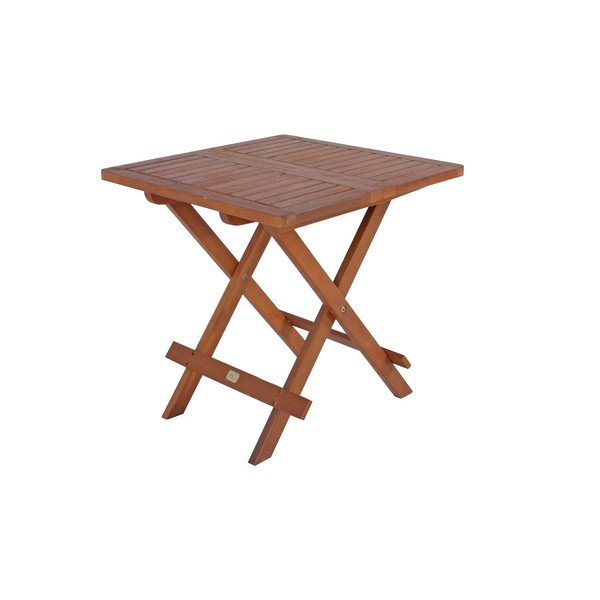 Masă auxiliară de grădină din lemn de acacia 50x50 cm Cleveland – Garden Pleasure