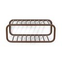 Pantofar maro închis suspendat din metal 72x28x35 cm Retro – Spinder Design