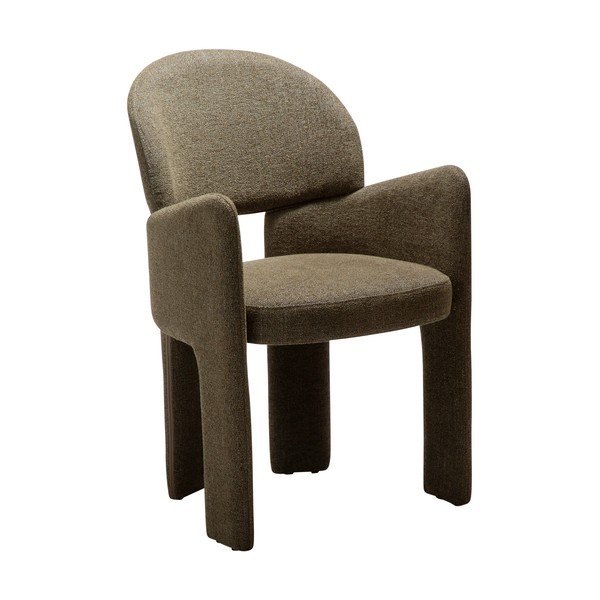 Scaun de living kaki cu cotiere Aole – DAN-FORM Denmark