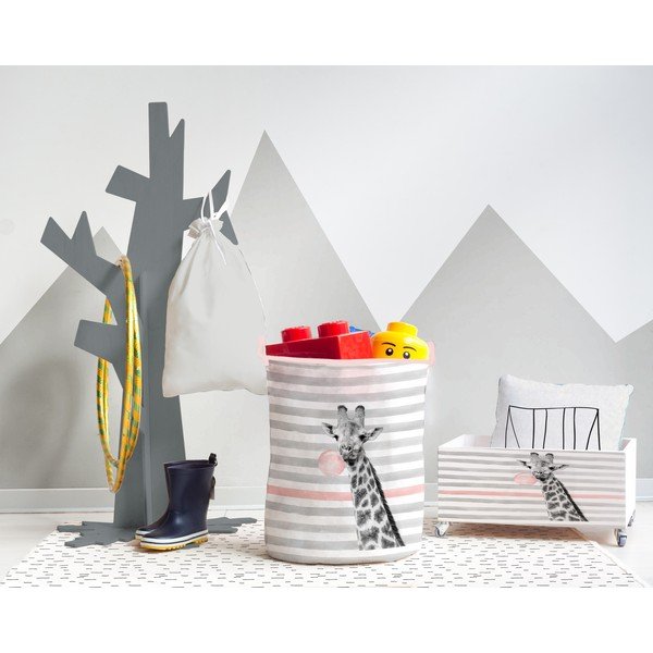 Coș depozitare pliabil Really Nice Things Giraffe-image-1