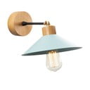 Aplică de perete turcoaz/în culoare naturală ø 24 cm Manavgat – Opviq lights