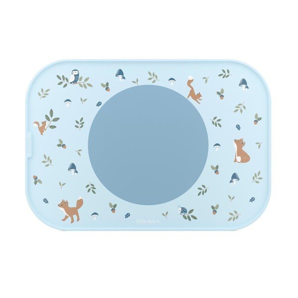 Suport de farfurie pentru copii din plastic/din silicon 28x40 cm Forest Friends – Mepal