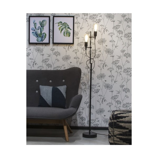 Lampadar negru cu abajur din metal (înălțime 152 cm) Seattle – it's about RoMi-image-1