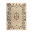 Covor din lână Flair Rugs Aubusson, 75 x 150 cm, bej