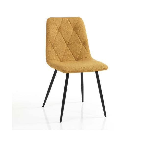 Scaune de dining galben-ocru 2 buc. Mesh – Tomasucci
