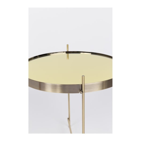 Măsuță auxiliară Zuiver Cupid, auriu, ø 43 cm-image-3