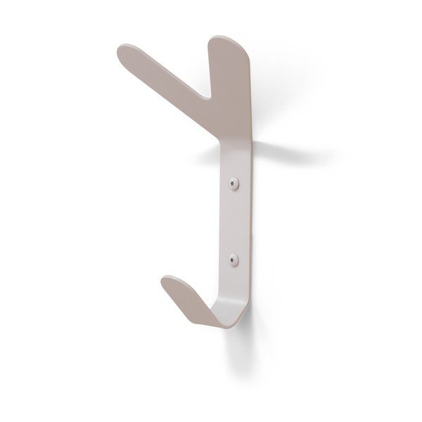 Cârlig taupe de montat pe perete din oțel Frondo – Spinder Design