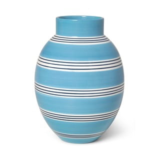 Vază din ceramică Kähler Design Nuovo, înălțime 30 cm, albastru
