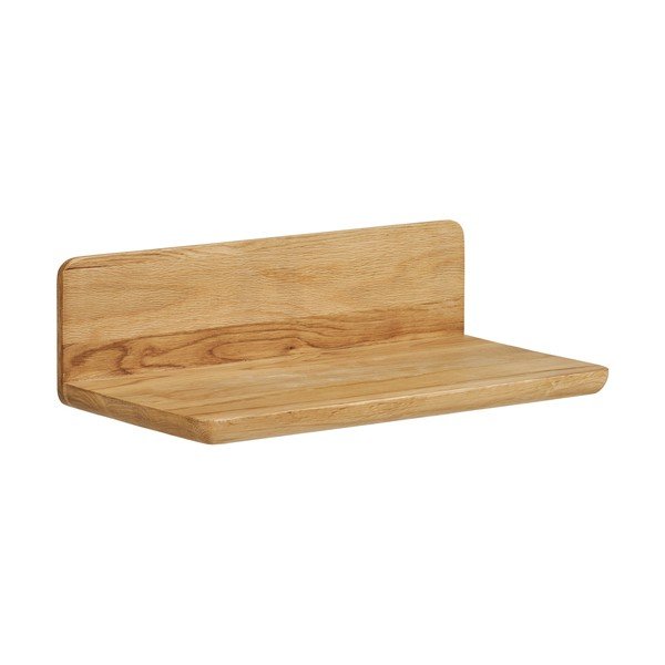 Raft în culoare naturală deschisă din lemn de stejar 40 cm Salina – House Nordic