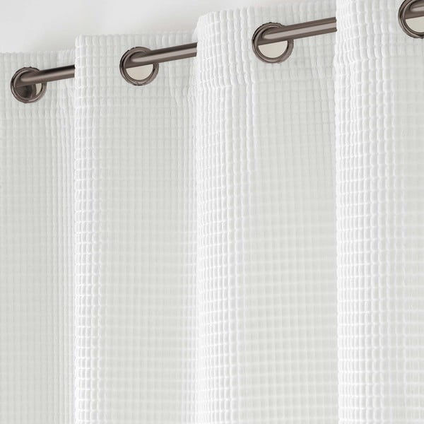 Draperie albă din catifea 140x260 cm Swing – douceur d'intérieur-image-2