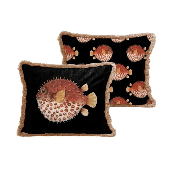 Pernă decorativă Surdic Fleco Pez Globo, 35 x 50 cm-image-2