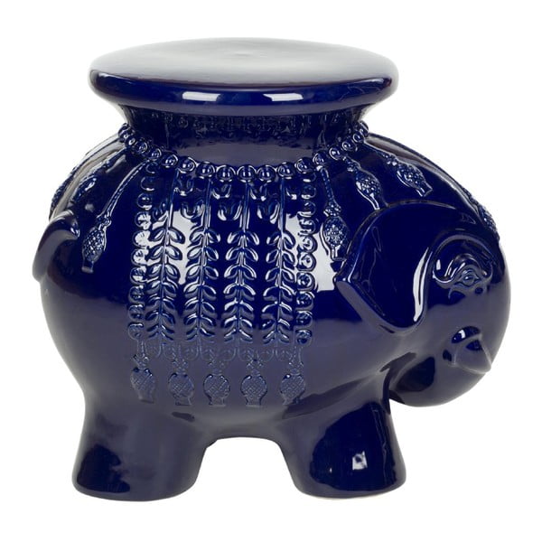 Măsuță ceramică Safavieh Capri, albastru