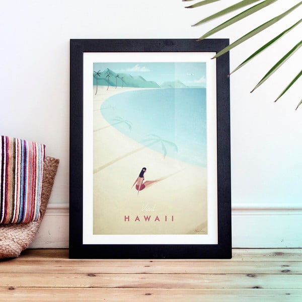 Poster Travelposter Hawaii, 30 x 40 cm-image-1