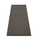 Covor tip traversă pentru interior și exterior gri antracit 70x180 cm Emm Black Linen – Pappelina