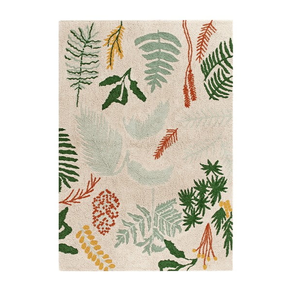 Covor pentru copii lavabil/țesut manual din bumbac 140x200 cm Botanic Plants – Lorena Canals