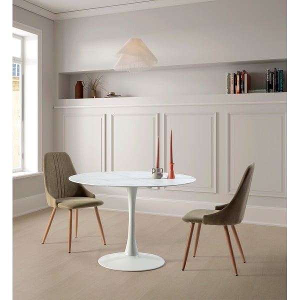 Masă de dining rotundă ø 110 cm Ada – Marckeric-image-1