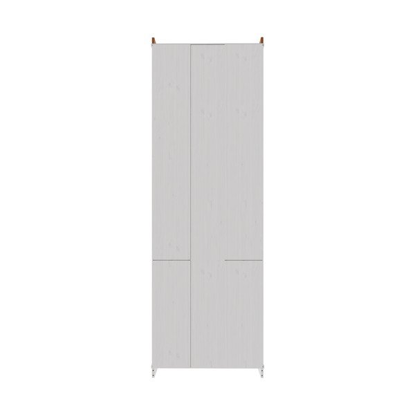 Dulap alb/chihlimbar din lemn de pin 74x223x37 cm Anita – Støraa-image-4