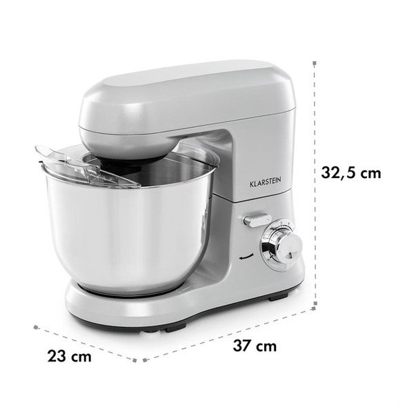 Robot de bucătărie Klarstein Bella Robusta, gri-image-2