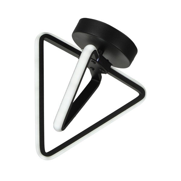 Plafonieră neagră LED din metal Baris – Squid Lighting-image-3